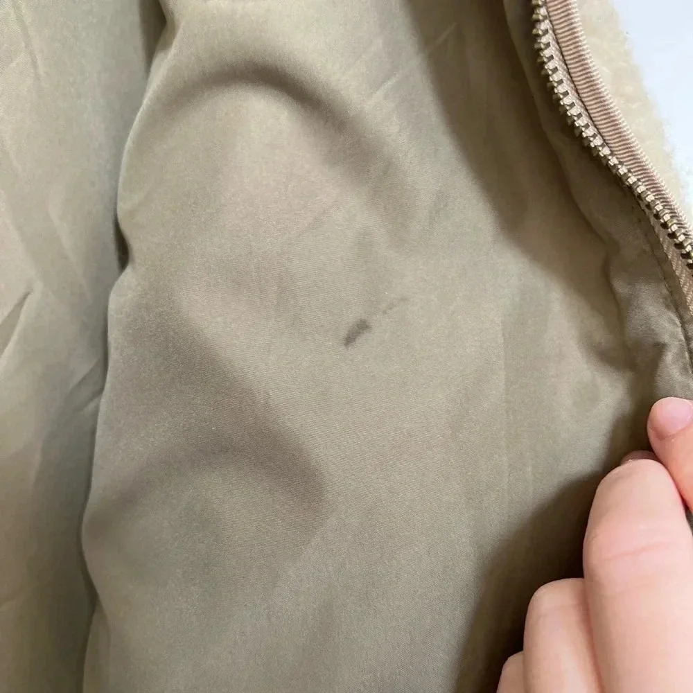 Abercrombie & Fitch Teddy Sherpa Coat - Picture 4 of 6